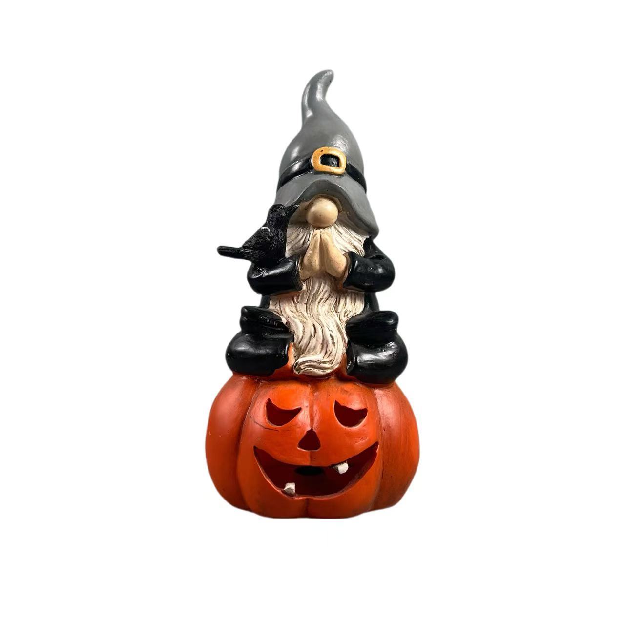 Handmade Pumpkin elves Resin dwarfs Little people